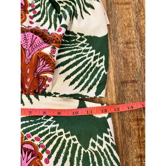 NWT Relicario Horus Tie Back Halter Midi Dress Small Resortwear Vacation Beach - Picture 10 of 13